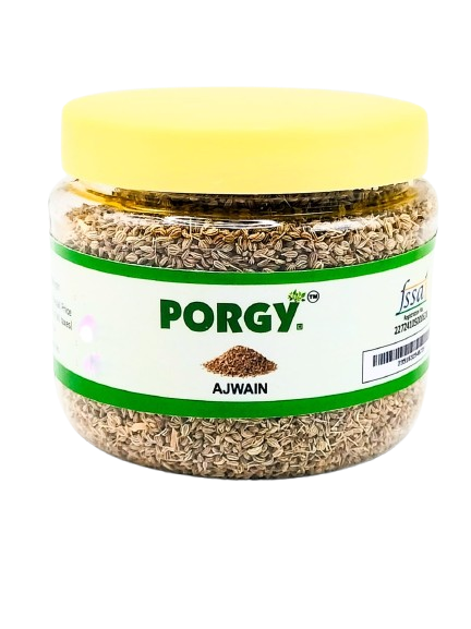 PORGY Ajwain Seeds – 100g Pure and aromatic carom seeds for natural digestive support