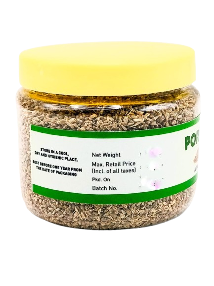 PORGY Ajwain Seeds – 100g Pure and aromatic carom seeds for natural digestive support