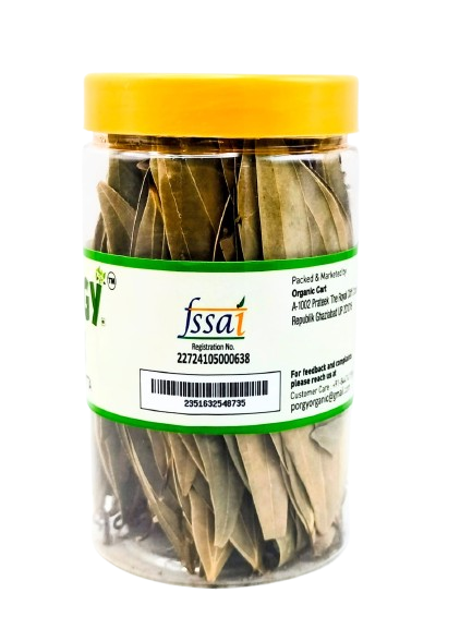 PORGY Bay Leaf – 100g Premium tej patta for curries, biryani and soups