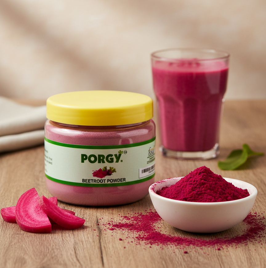 PORGY Beetroot Powder – 100g Natural and nutrient rich blend for smoothies