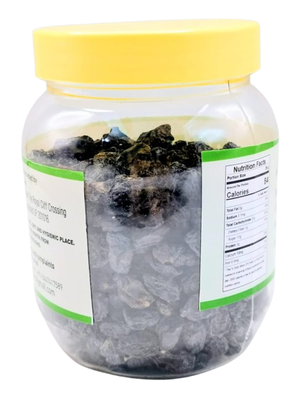PORGY Black Raisins – 250g Premium handpicked raisins with natural sweetness