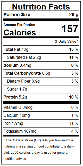 PORGY Cashew W180 – 250g Handpicked bold fresh kaju