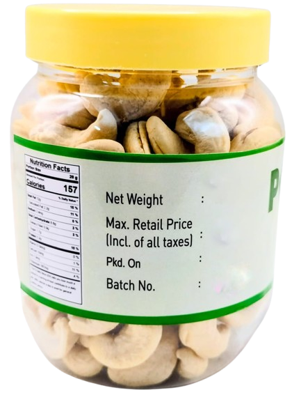 PORGY Cashew W180 – 250g Handpicked bold fresh kaju