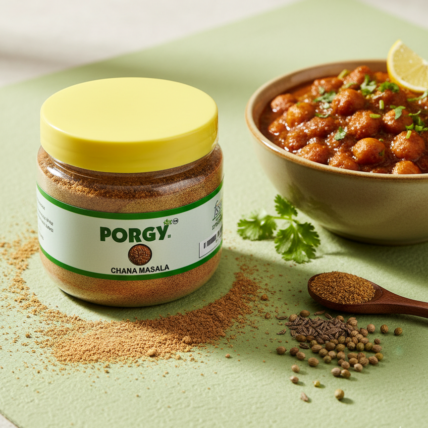 PORGY Chana Masala – 100g Authentic North Indian blend