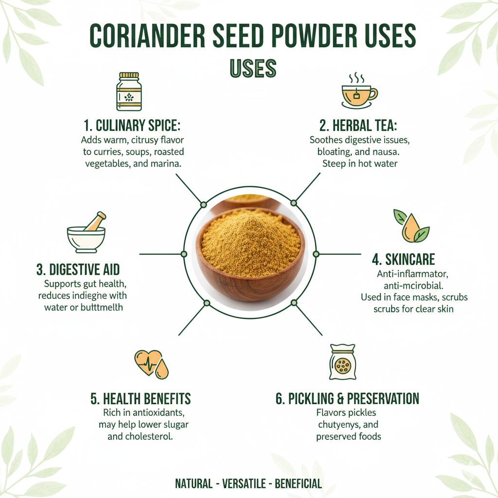 PORGY Dhaniya Powder – 250g Fresh coriander for curries, chutneys