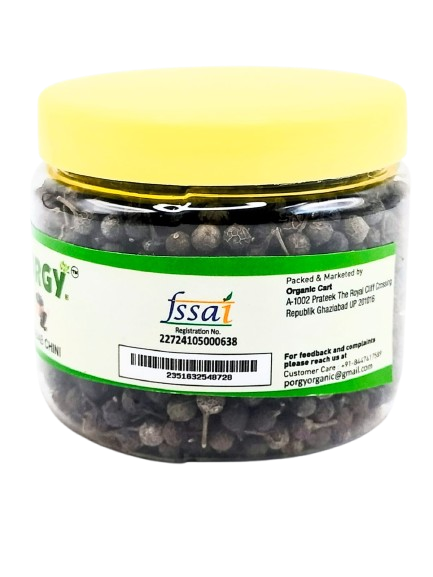 PORGY Kabab Chini – 100g Premium cubeb pepper for curries and ayurvedic use