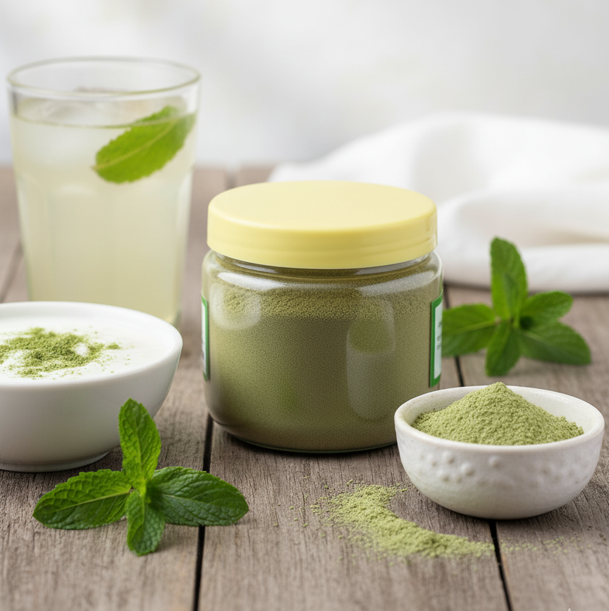 PORGY Mint Powder – 100g Fresh and aromatic blend for raitas, chutneys