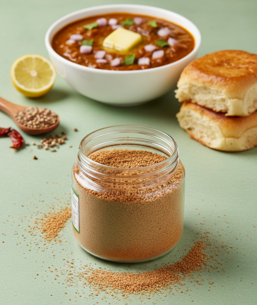 PORGY Pav Bhaji Masala – 100g Authentic blend for classic street style pav bhaji