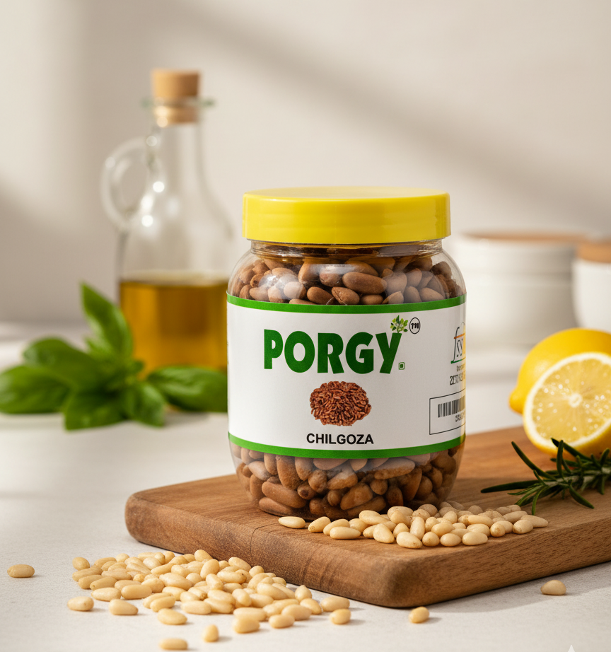 PORGY Pine Nuts – 50g Handpicked premium nuts with pure taste