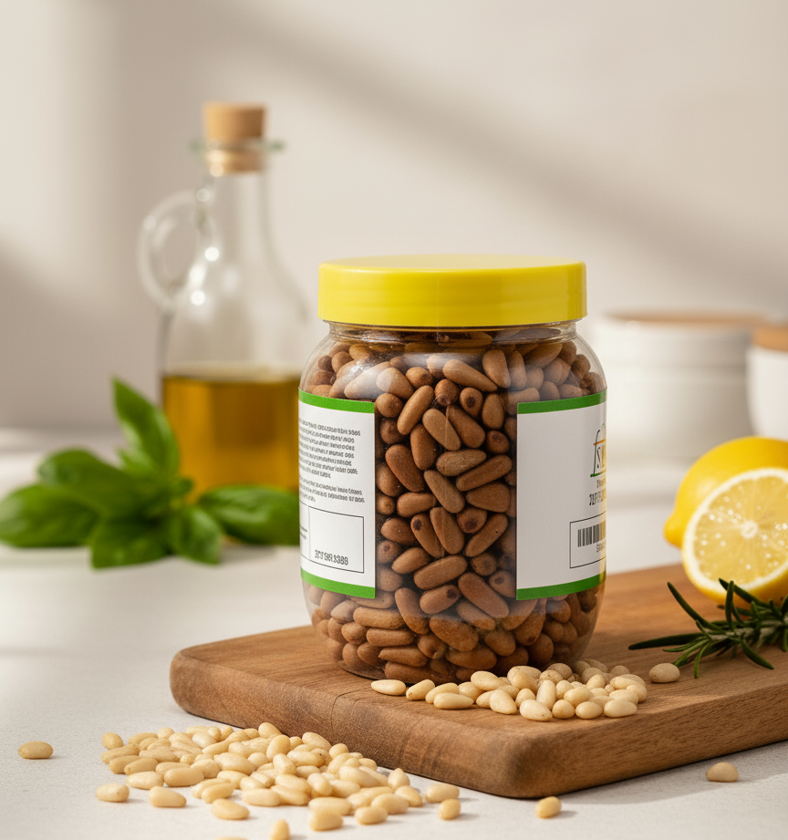 PORGY Pine Nuts – 50g Handpicked premium nuts with pure taste