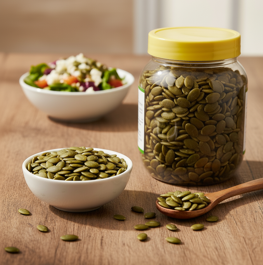 PORGY Pumpkin Seeds – 250g Protein, magnesium and zinc rich seeds