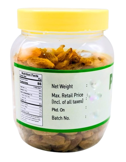 PORGY Dried Long Raisins – 300g Naturally sweet, handpicked raisins