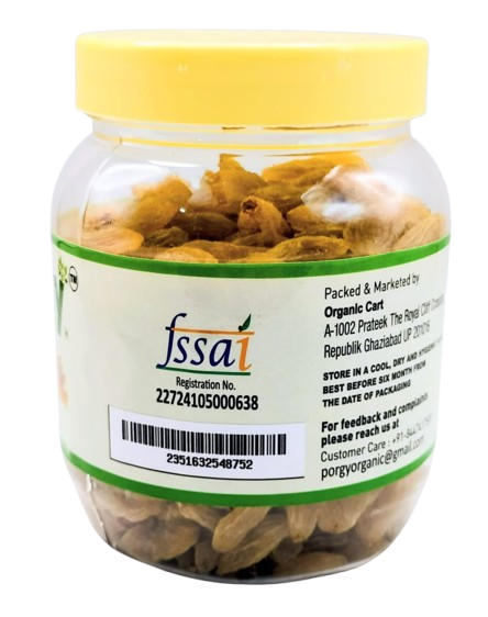 PORGY Dried Long Raisins – 300g Naturally sweet, handpicked raisins