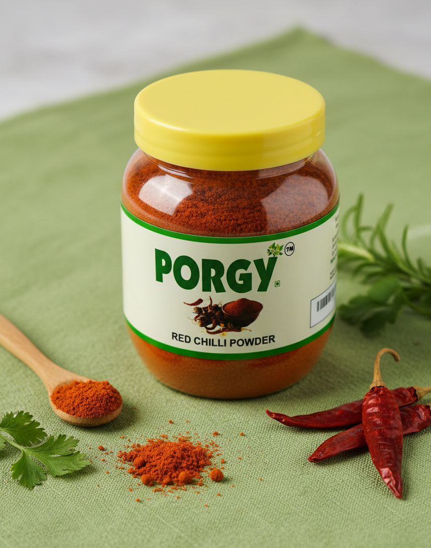 PORGY Red Chilli Powder – 250g Pure and natural chilli
